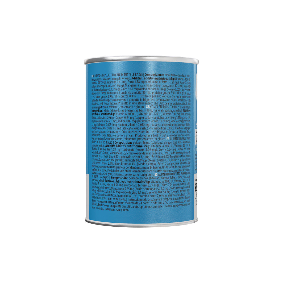 Monoprotein Weißfisch Nassfutter für adulte Hunde