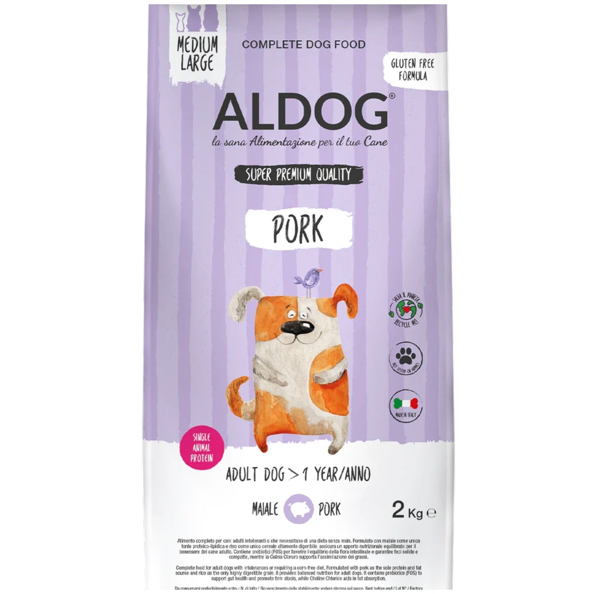 Monoprotein Hundefutter Schwein glutenfrei | FutterPro  FutterPro