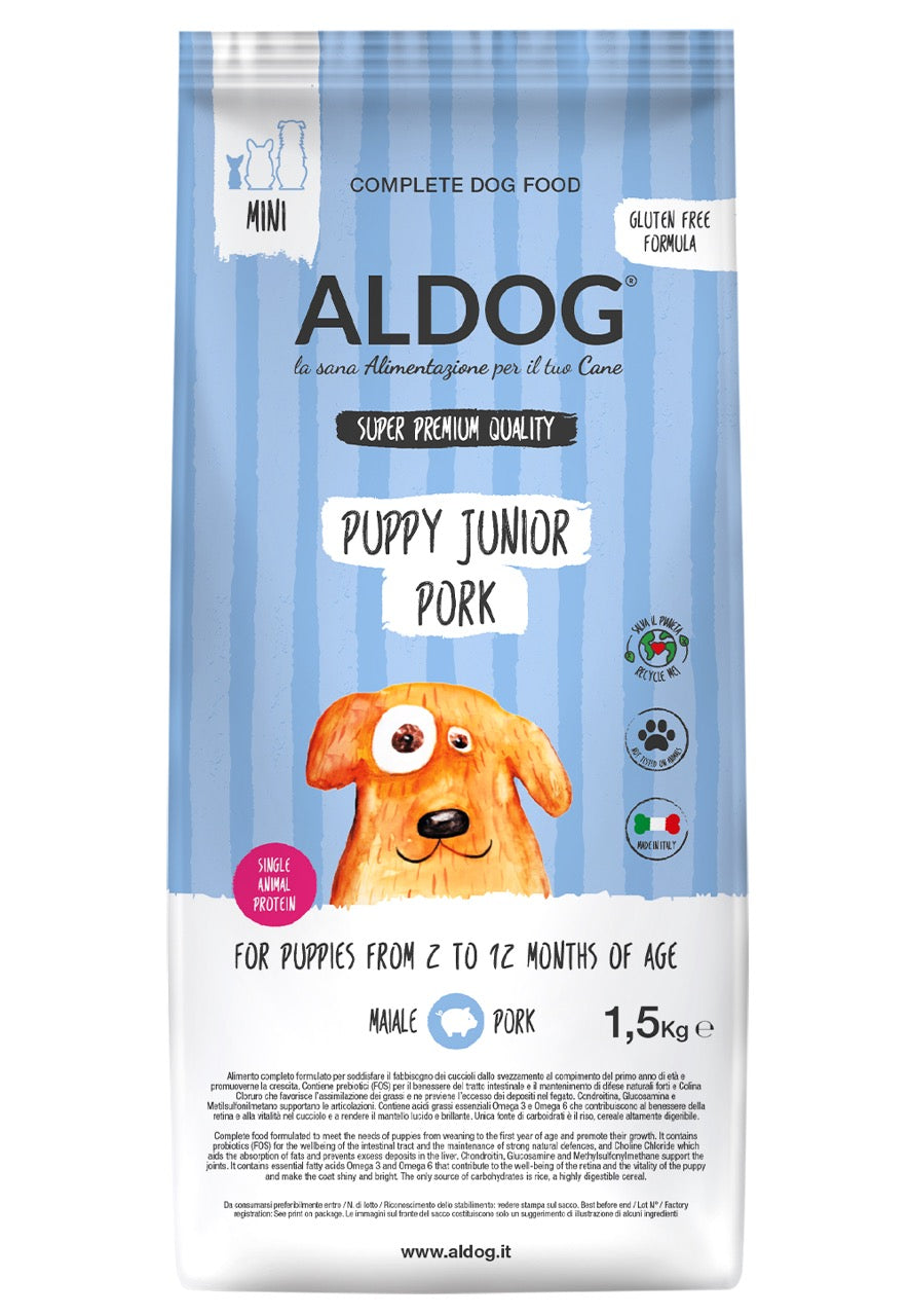ALDOG Puppy Junior Pork