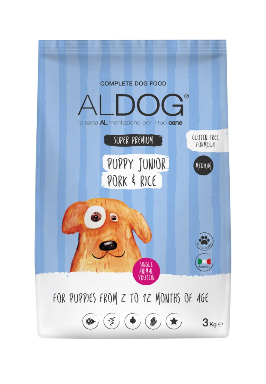 ALDOG Puppy Junior Pork