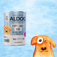 Nassfutter Puppy Junior Pork