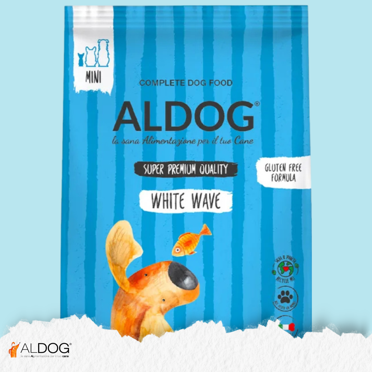 ALDOG White Wave Mini