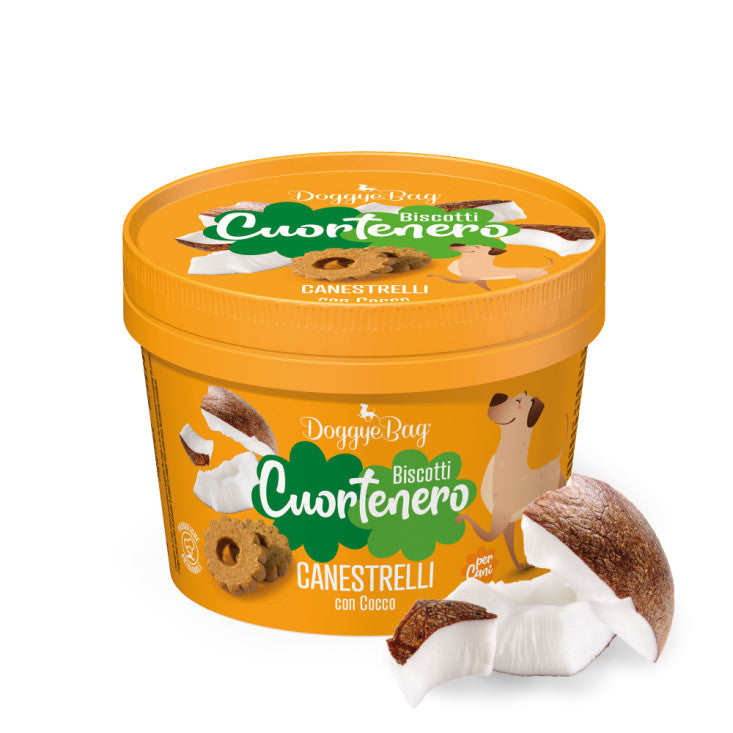 DoggyeBag Cuortenero Canestrelli Coconut