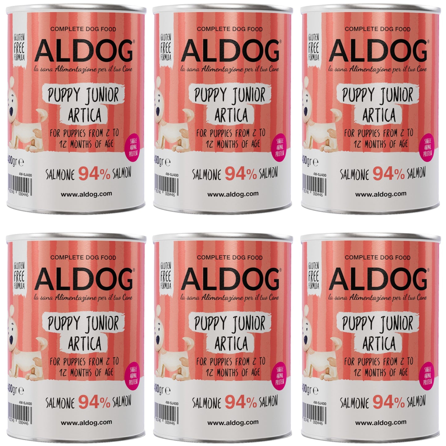 Nassfutter Puppy Junior Artica